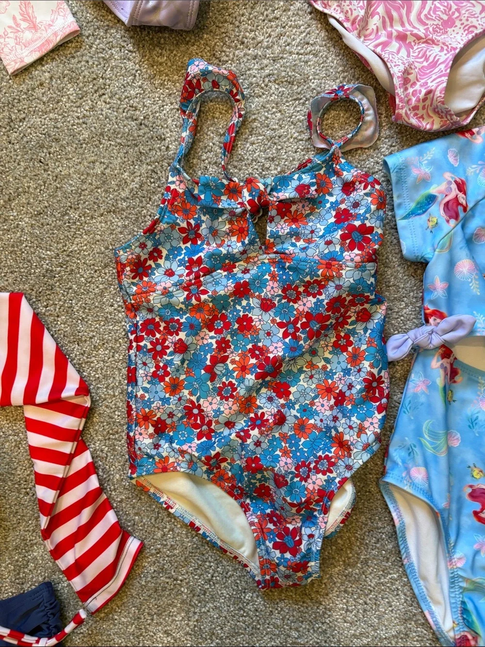 Girls 5/6 swimsuit bundle